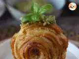 Easy savory New York roll with pesto and cream cheese with 4 ingredients - Preparation step 10