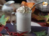 Pumpkin spice latte with homemade pumpkin spice syrup! - Preparation step 3