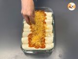 Vegetarian enchiladas - Preparation step 4