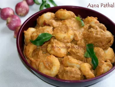 Aana pathal/ Kozhi Pidi (Steamed Rice Dumplings in Rich Coconut and Beef Gravy) - photo 3