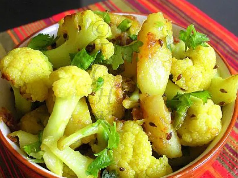 Ajwaini Aloo Gobi with Mustard flavor...Simplicity at its best!! - photo 3