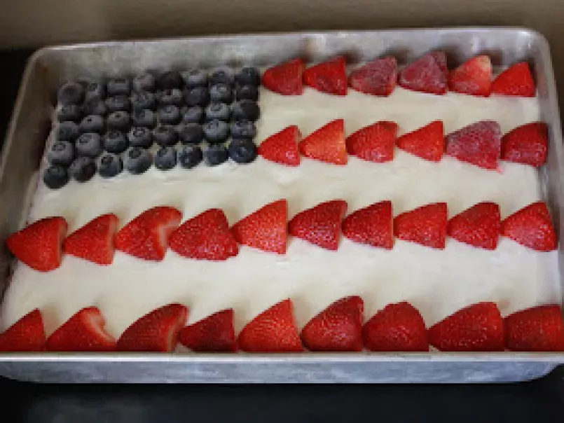 American Flag Cake - photo 2