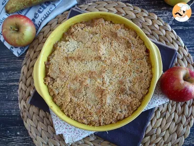 Apple and pear crumble: the most delicious dessert! - photo 2
