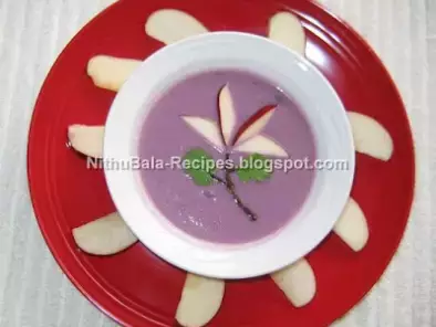 Apple and Red Cabbage Soup