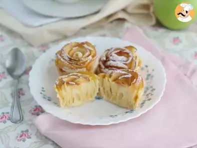 Apple roses in puff pastry - photo 5