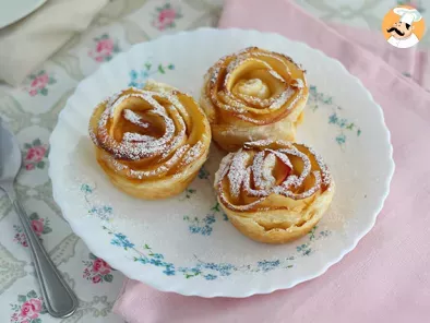 Apple roses in puff pastry - photo 2
