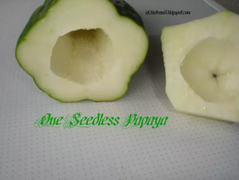 Appyayan : Peper Dalna (Bengali green papaya Curry) - photo 2