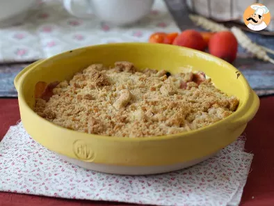 Apricot crumble, the super comforting melting and crunchy dessert - photo 6