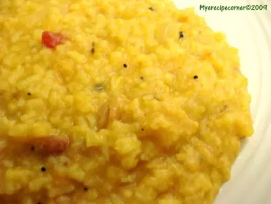Arisi Paruppu Sadham( Spiced Rice and Lentils)