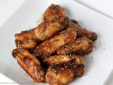 Asian Baked Crispy Chicken Wings