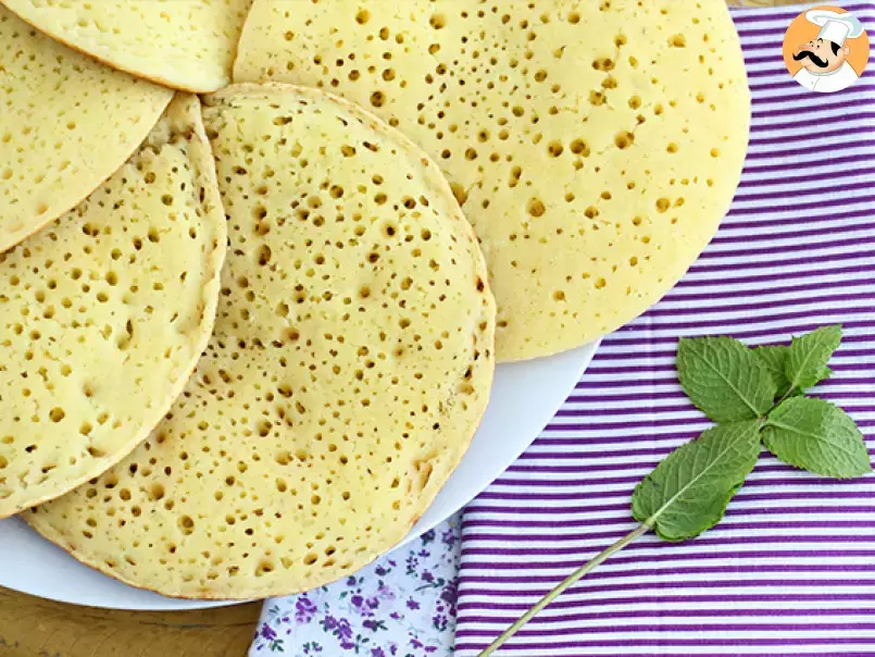 Baghrirs, the Moroccan pancakes