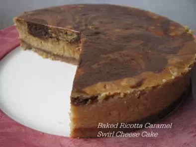 Baked Ricotta Caramel Cheese Cake - photo 3