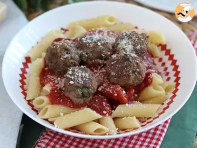 Beef and parmesan meatballs