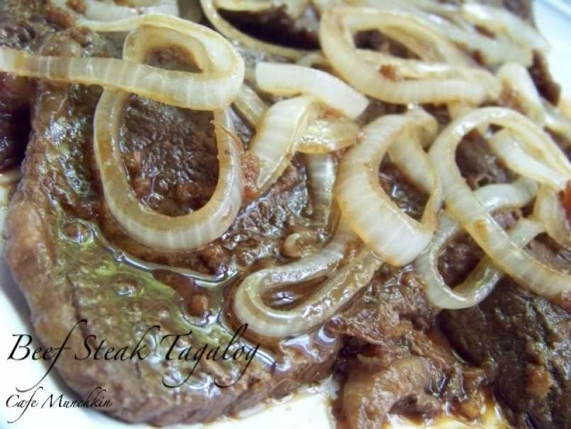 Beef Steak Tagalog (Bistek) - photo 2