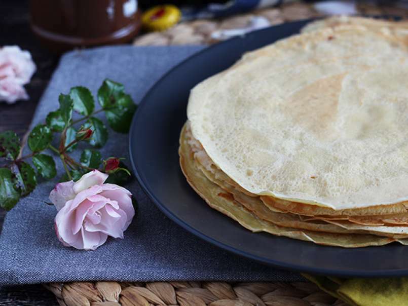 Beer batter crepes - dairy-free crepes - photo 2