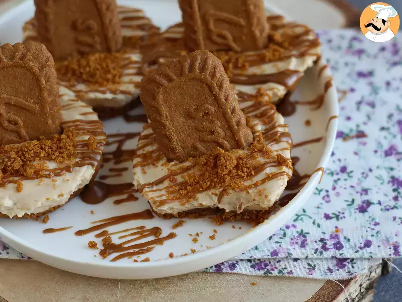 Biscoff speculaas no bake cheesecakes - photo 2