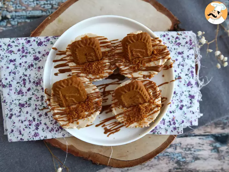 Biscoff speculaas no bake cheesecakes - photo 3