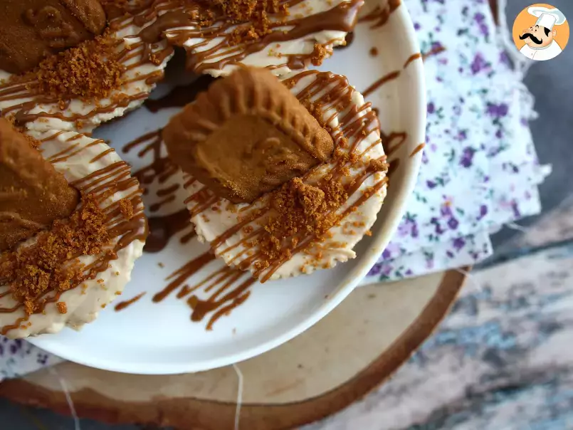 Biscoff speculaas no bake cheesecakes - photo 4