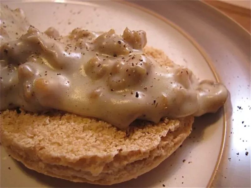 Biscuits and Gravy with Homemade Chicken Breakfast Sausage - photo 3