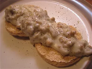 Biscuits and Gravy with Homemade Chicken Breakfast Sausage - photo 2