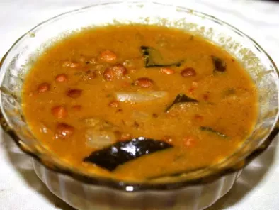Black Chana Curry/ Kadala Curry with Red Rice Puttu