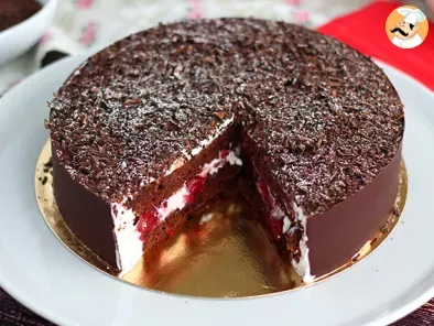 Black forest cake, step by step