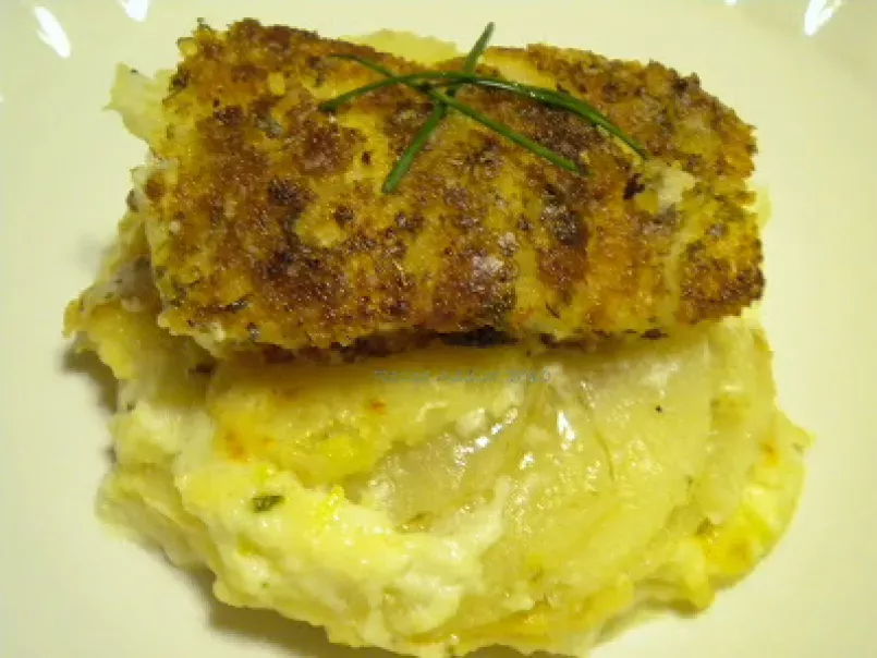 Bread Crumb Topped Cod with Scalloped Potatoes - photo 3