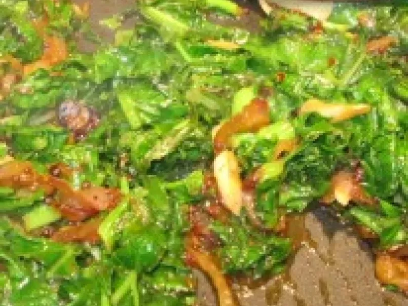 Broccoli Rabe Saute?Indian Style