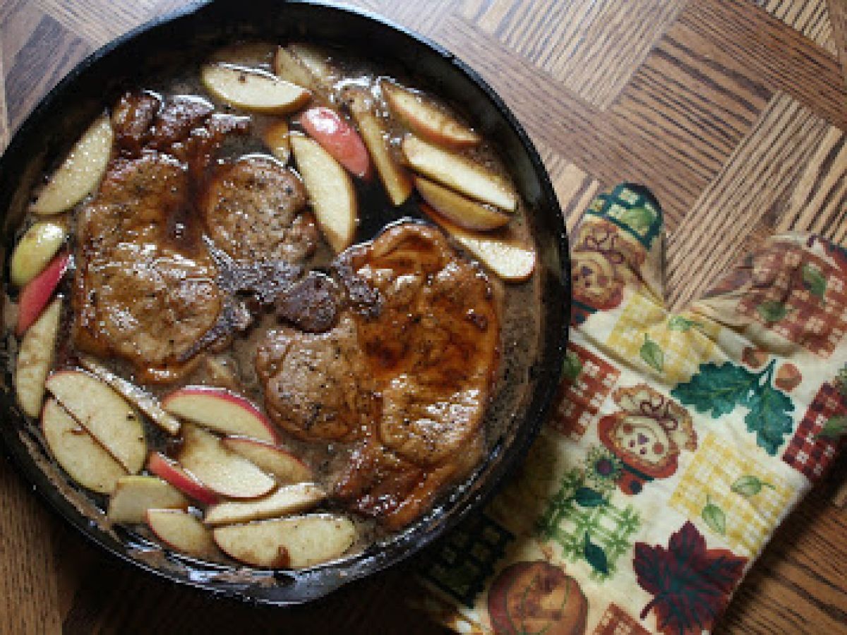 Brown Sugar and Porter Glazed Pork Chops