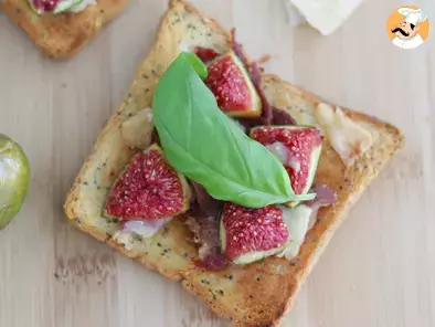 Bruschetta with figs, parmesan and Proscuitto - Video recipe ! - photo 3