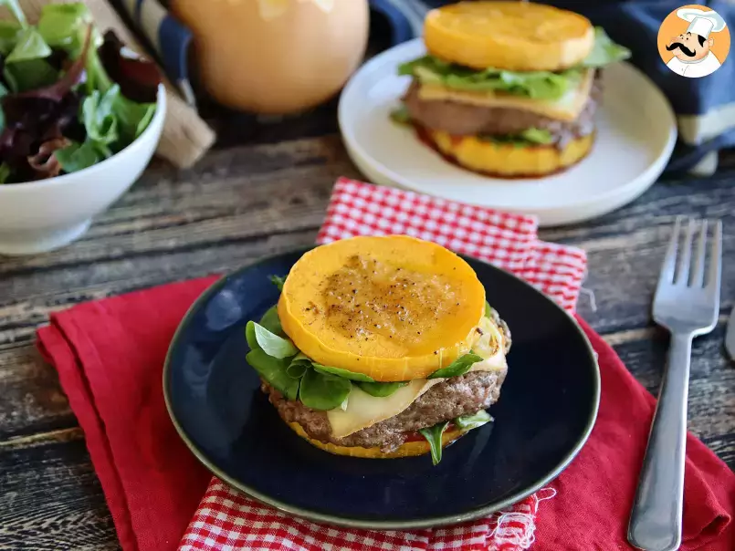 Butternut burgers (without bread!)