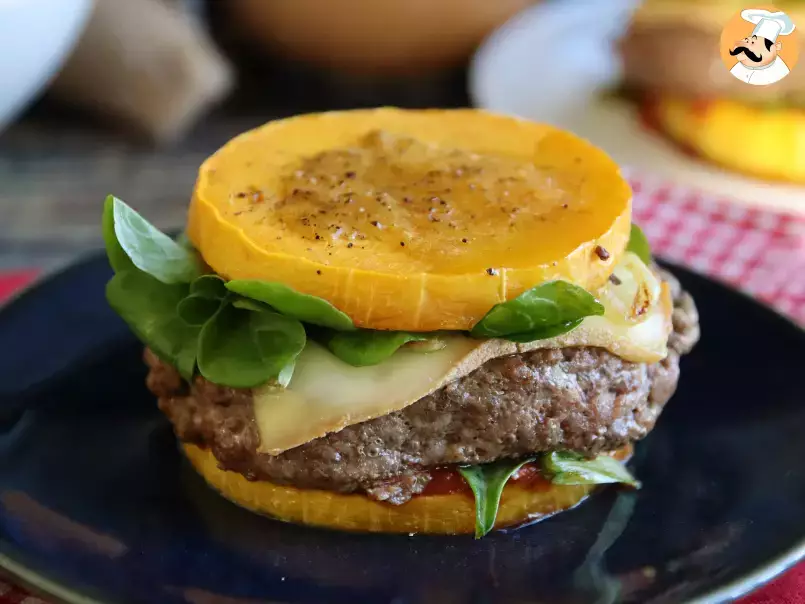 Butternut burgers (without bread!) - photo 2