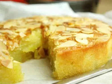 Buttery Almond and Coconut Cake