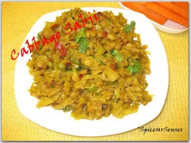 Cabbage Sabji (Band Gobi Stir Fry ) - photo 2