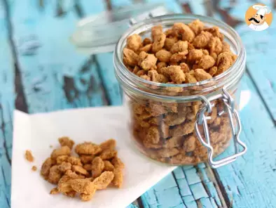 Candied peanuts, a crunchy snack