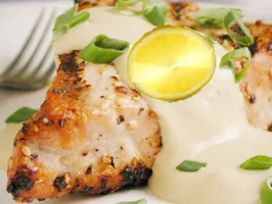 CELEBRATE FATHER?S DAY WITH GRILLED FISH IN CREAMY SAUCE