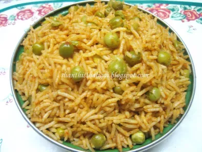 CHAT PHAT PEAS PULAO