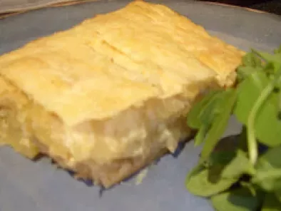 Cheese, onion and potato pie
