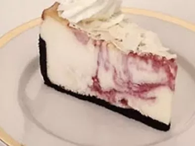 Cheesecake Factory's White Chocolate Raspberry Truffle Cheesecake