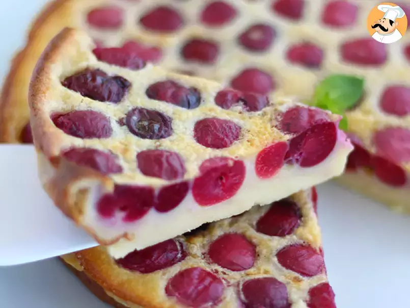 Cherry clafoutis, a classic summer cake - photo 3