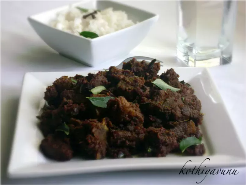 Chettinad Mutton Chukka Varuval /Spicy Lamb Dry Curry - photo 2