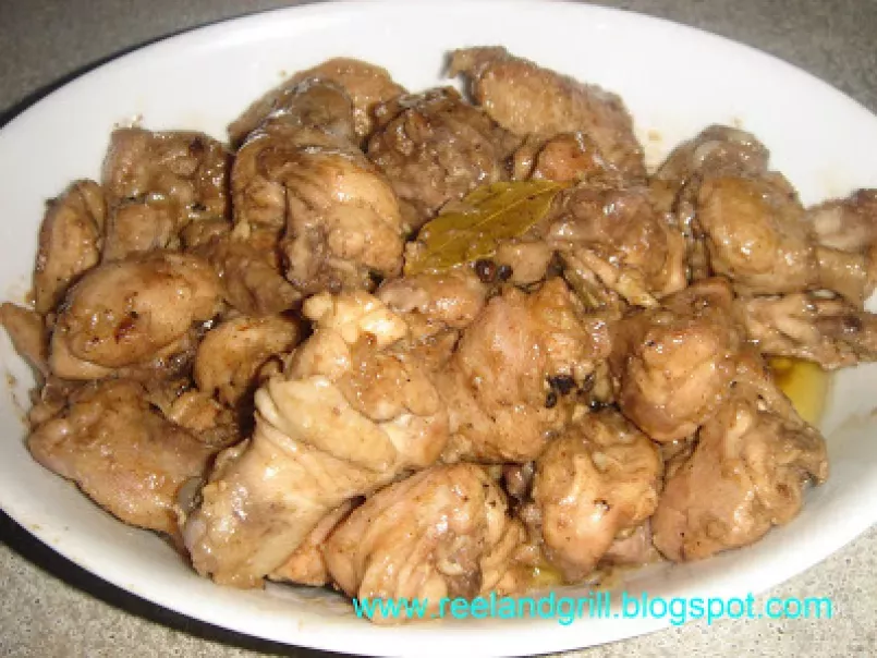 Chicken Adobo cum Paksiw (Chicken Braised in Vinegar & Sugar) - photo 2