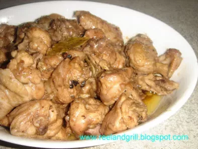 Chicken Adobo cum Paksiw (Chicken Braised in Vinegar & Sugar) - photo 3