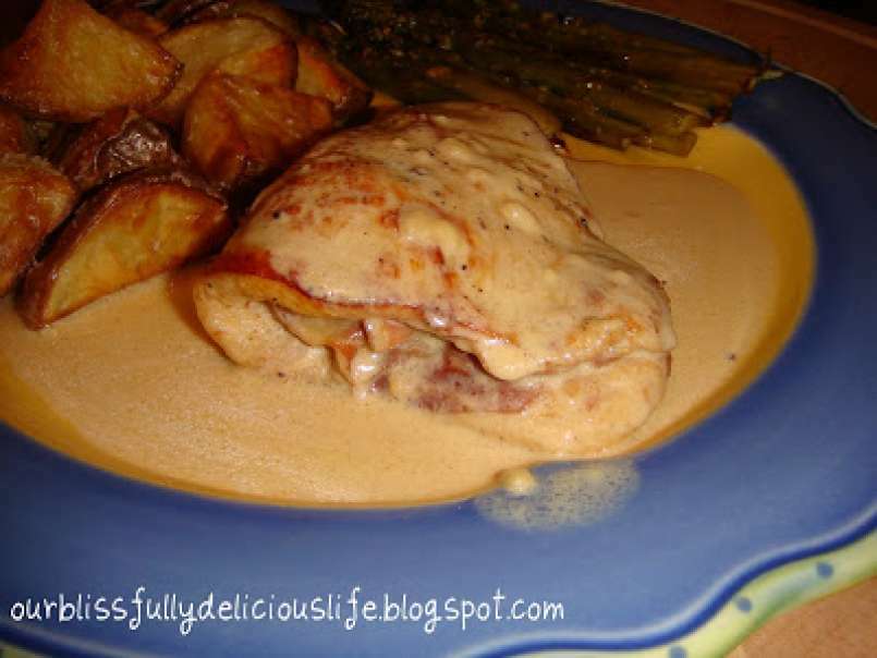 Chicken Cordon Bleu with a Creamy Dijon Pan Sauce - photo 2