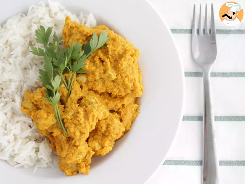 Chicken curry with coconut milk - Video recipe ! - photo 2
