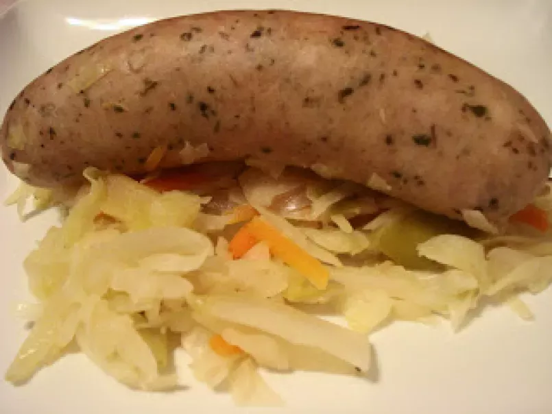 Chicken Sausage with a Quick Homemade Sauerkraut - photo 2