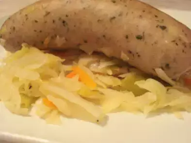Chicken Sausage with a Quick Homemade Sauerkraut - photo 3