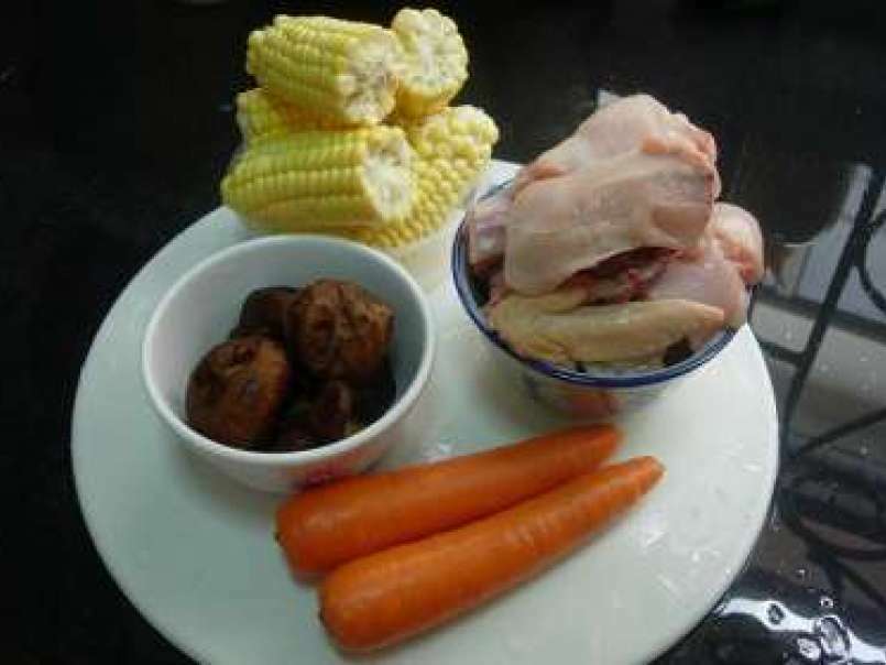 Chicken with Sweet Corns Chinese Soup - photo 7