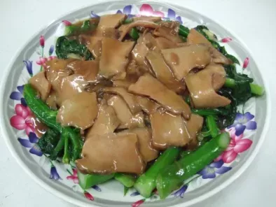 Chinese Broccoli with Abalone