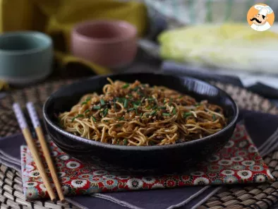 Chinese noodles wok (vegetables and textured soy proteins) - photo 4